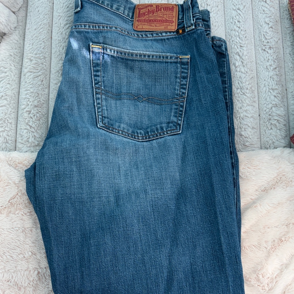 Lucky Brand Mens Denim Relaxed Jeans